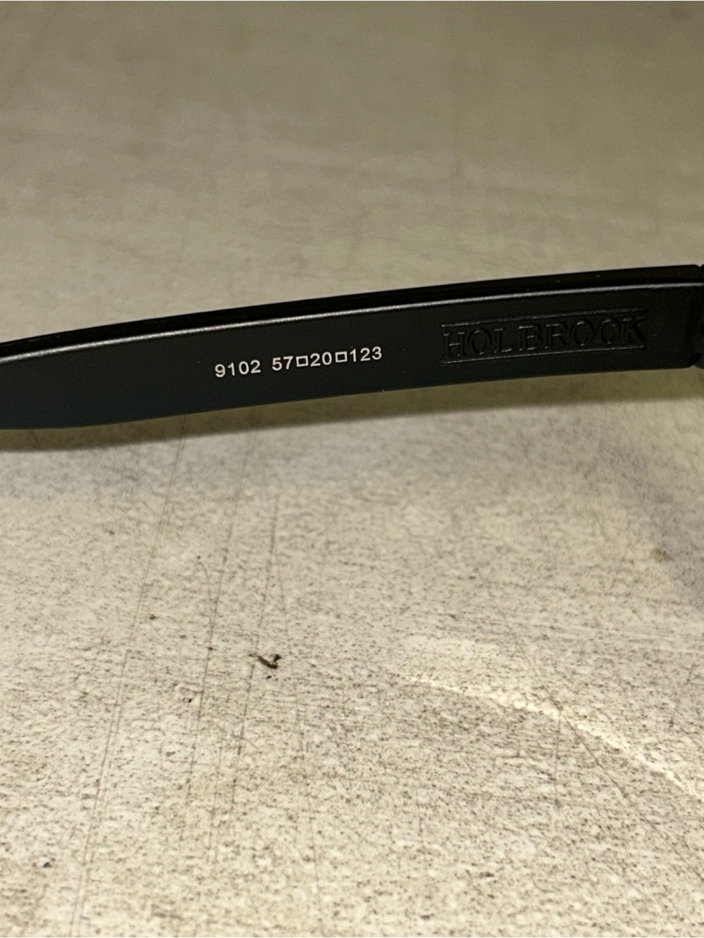 Oakley Holbrook OO9102-123 Matte Black Gold Mirror 24K Iridium Sunglasses 57mm - Picture 5 of 6